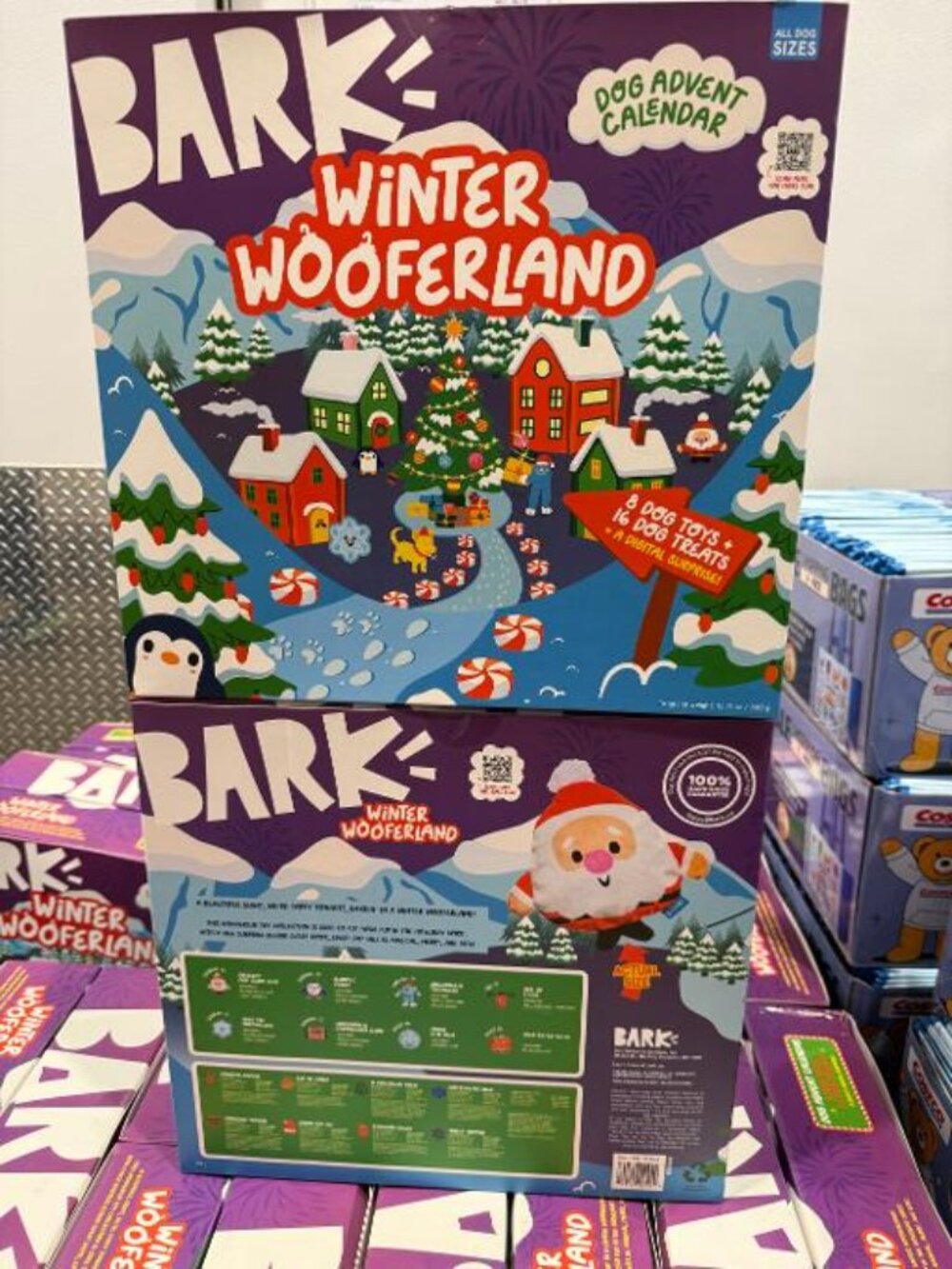 NEW BARK Winter Wooferland Toy and Treat Dog Advent Calendar